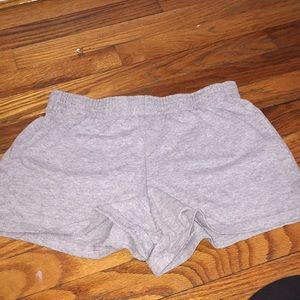 Grey soffe shorts